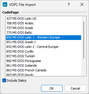 Import Configuration Import Configuration