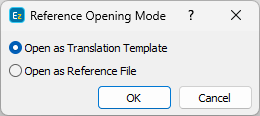 &nbsp;Reference file open mode